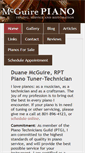 Mobile Screenshot of mcguirepiano.com