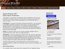Tablet Screenshot of mcguirepiano.com